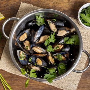 Full Shell Mussels
